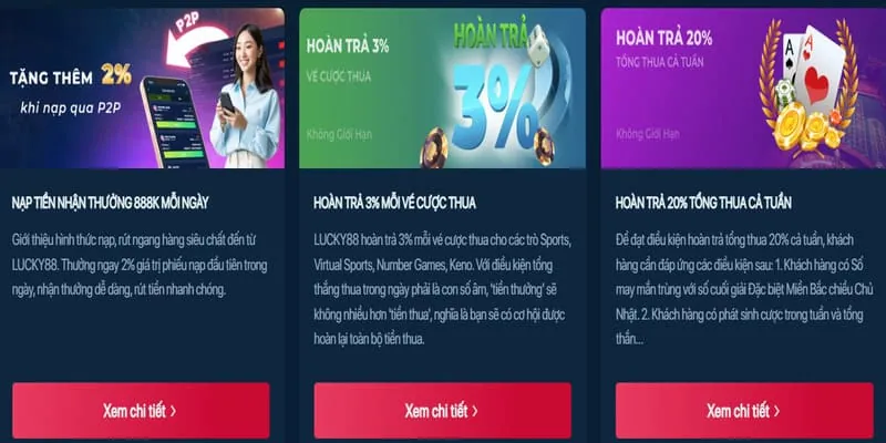 Các game bài phổ biến